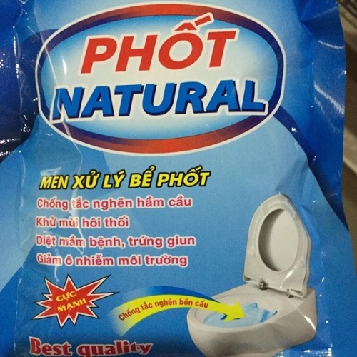 Men sử lý bể phốt
