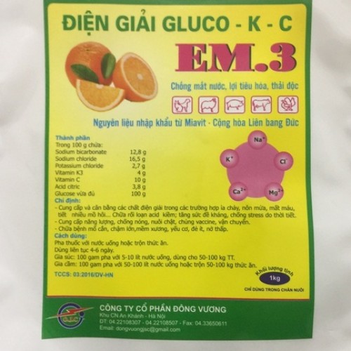 Điện giải KC